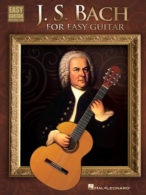 cover image of J.S. Bach for Easy Guitar (Songbook)